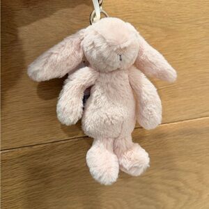 Jellycat bashful blush bunny bag charm